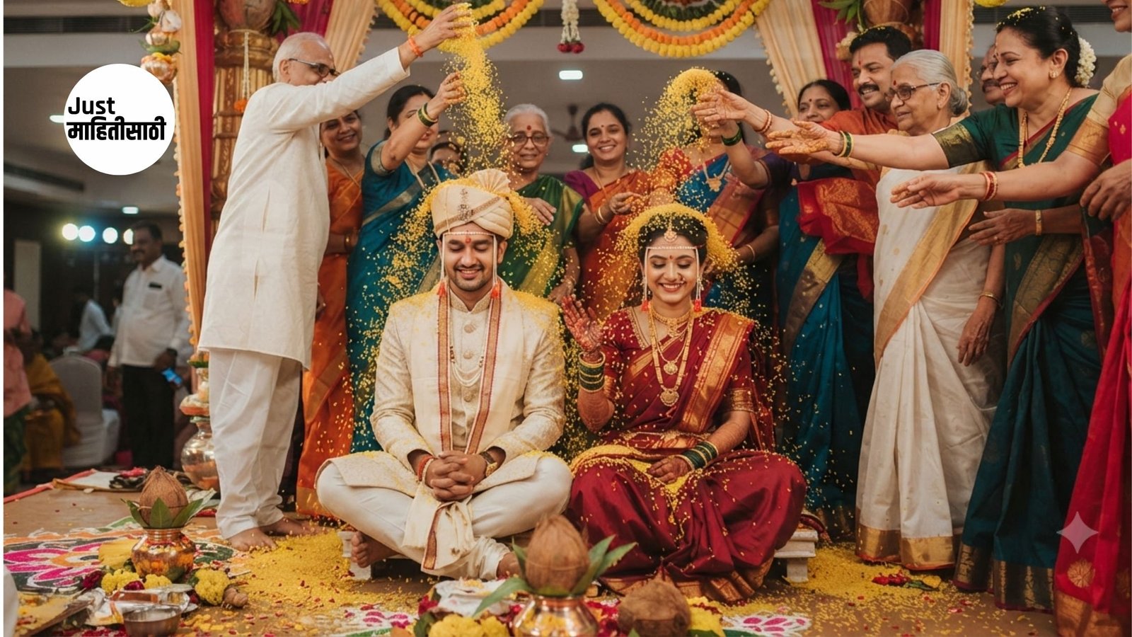 लग्नघडीची महत्त्वाची प्रथा: अक्षता का आणि कशा टाकाव्यात? (एक महत्त्वपूर्ण बदल)