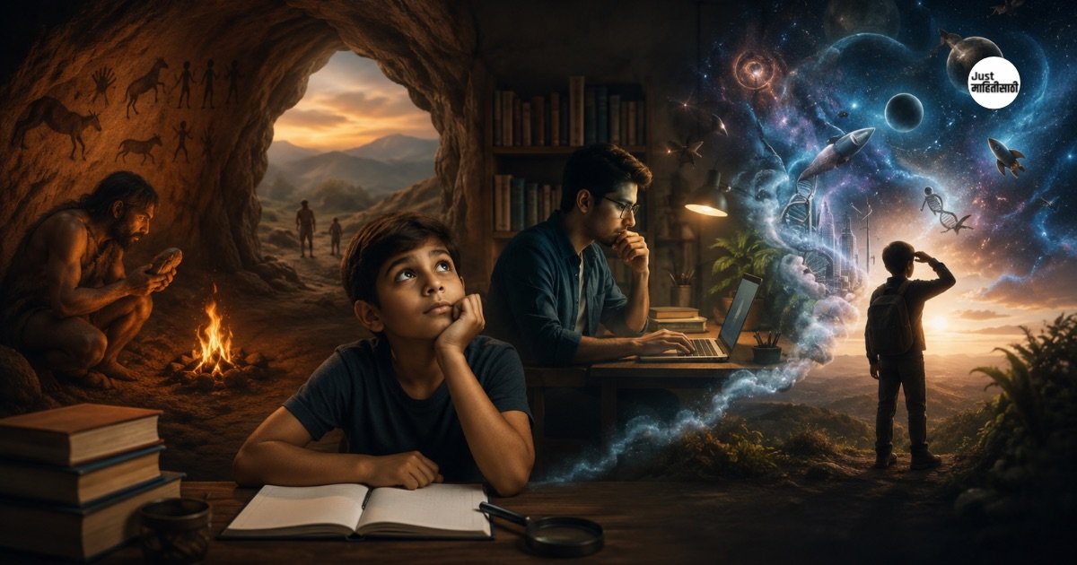 आपण प्रश्न विचारायचे का विसरलो? | कुतूहल, प्रश्न आणि माणसाची उत्क्रांती | मराठी विचार
